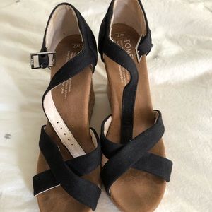 Toms Wedges (Size 7)
